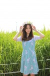 Alchemilla Green Dress  레이디스 맨틀 원피스