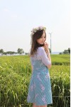 Alchemilla Green Dress  레이디스 맨틀 원피스